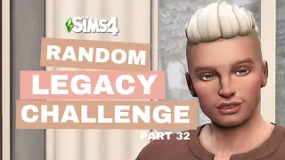 Will Ronan's goals hurt his family life? - Random Legacy Challenge in The Sims 4 (pt. 32)