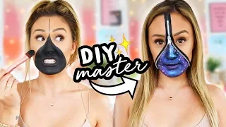 DIY MASTER EP 7: Halloween Zipper Face Makeup