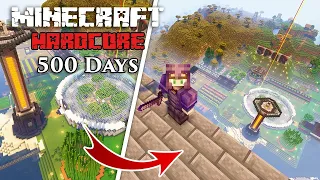 I Survived 500 Days in Minecraft Hardcore!