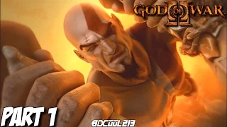 GOD OF WAR 2 GAMEPLAY WALKTHROUGH PART 1 INTRO & COLOSSUS OF RHODES BOSS FIGHT - PS3 LET'S PLAY