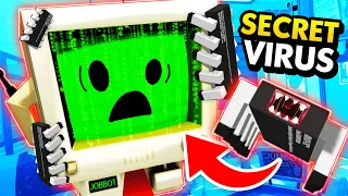 NEW Infecting JOB BOT With SECRET RADIOACTIVE VIRUS (Funny Job Simulator VR Gameplay)