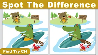 【find the differences】Add it to your daily brain training No590