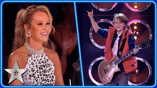 11-year-old GUITAR GOD Harry Churchill ROCKS the Stage! | Semi-Finals | BGT 2023