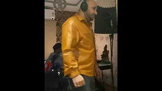 B praak jaani recoding live singing song qismat2 movie