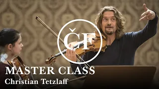 Master Class: Christian Tetzlaff teaches to play the violin