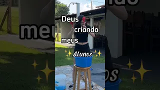 Deus criando meus alunos 🤣✨️ #professora #alunos #escola #humor