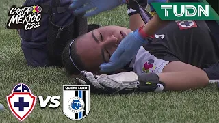 ¡El balonazo que NOQUEÓ a Itzayana González  | Grita México Femenil - C22 J2 | TUDN