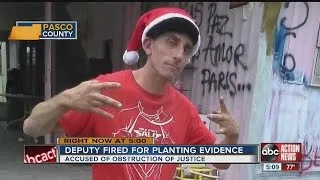 Pasco deputy fired for planting evidence