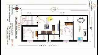 Latest 18X45 Home Design || West Face 18 X 45 House Plan || 18 By 45 Ghar Ka Naksha