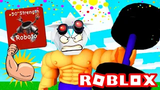 СТАЛ САМЫМ СИЛЬНЫМ КАЧКОМ ЗА 5 МИНУТ В СИМУЛЯТОРЕ КАЧКА 3! ROBLOX Weight Lifting Simulator 3