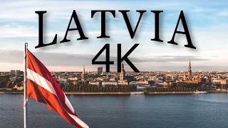 Latvia 4K - A Breathtaking Aerial Tour of Latvia