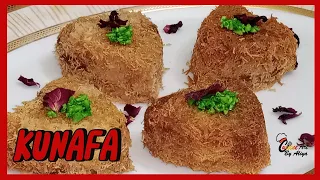 Kunafa With Pheni | Creamy Cheesy Kunafa | Arabic Dessert Kunafa | Recipe By Cuisine art by Aliya