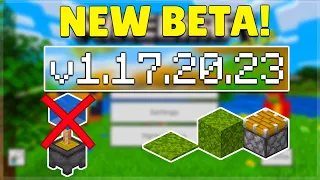 MCPE 1.17.20.23 BETA OP GLITCH PATCHED! Minecraft Pocket Edition Java Parity & Bug Fixes