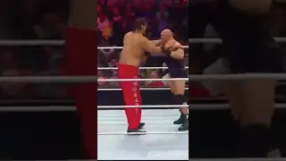 WWE Match The great Khali vs Ryback #shorts