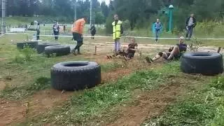 BISON RACE 17.09.2016 Экстремальный  бег  с препятствиями  в горнолыжном комплексе Логойск.