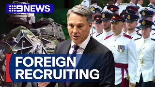 Australia’s radical plan to solve the military's recruitment problem | 9 News Australia