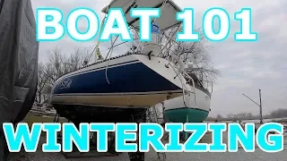 Winterizing Boats - Boat 101 - Episode 84 - Lady K Sailing