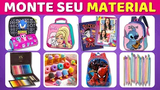 🎒📚 MONTE SEU MATERIAL ESCOLAR DOS SONHOS P.3💖 | Jogo das escolhas