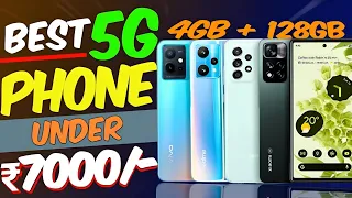 Top 5 Best Smartphone Under ₹7000 | Best Budget Gaming Phones Under 7000rs In Dec 2023