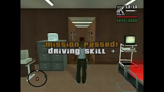 GTA San Anddreas Car School | How To Get Full Driving Skill In San Andreas | Easy Trick