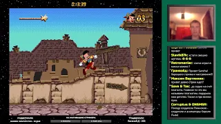 Pinocchio [Hard] (Sega Mega Drive, Genesis) и Life Force (NES, Famicom, Dendy) прохождение / стрим