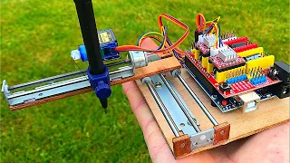 How to make Mini CNC Drawing Machine | Arduino Project