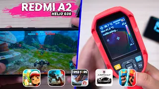 REDMI A2 Test de RENDIMIENTO│Prueba de JUEGOS│Helio G36│Free Fire, War Robots, Clash Royale