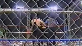 WWC: Texas Hangmen vs. TNT (Savio Vega) & Carlos Colón - Cage Match