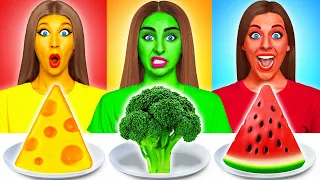 La Sfida Cibo Degli Stessi Colori | Guerre di Scherzi da Multi DO Food Challenge