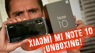 XIAOMI MI NOTE 10 en Colombia: UNBOXING Y Primera Configuración