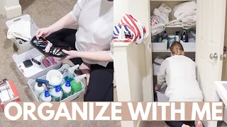 MESSY TRANSFORMATION CLEAN WITH ME 2022 | organize and declutter with me + satisfying clean with me