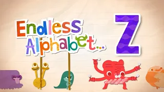 Endless Alphabet A to Z - Letter Z - ZAP, ZIGZAG, ZIPPER | Originator Games