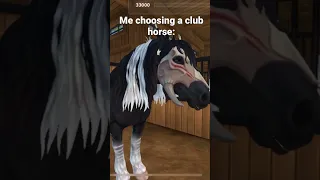 Me choosing my club horse 🙈😂 | #edit #sso #starstable #horse #relatable #funny #marwari  | 💖💖💖