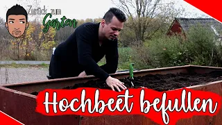 Hochbeet richtig befüllen / Hochbeet für Herbstlaub nutzen / Kompostieren im Hochbeet