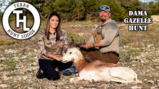 Texas Hunt Lodge - Neva & Justin Taylor - Dama Gazelle Hunt