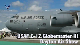 USAF C-17A Globemaster III Close-up - 2018 Dayton Air Show