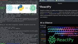 ReactPy: Building Components and a Todo App with React and Python! (Without Javascript!!)