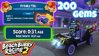 Freaky Tiki 🍟| 200💎Gems Prize✨| Strange Rover ♟️+ BeatBot 🔊| Beach Buggy Racing 2 🏖🏁| BB Racing 2