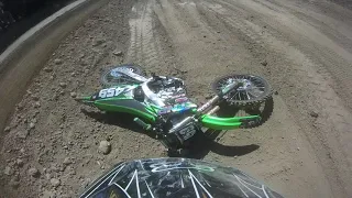 Milestone vet track crash