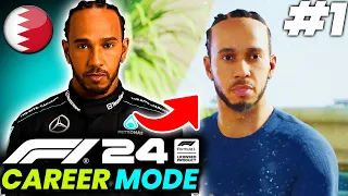 F1 24 LEWIS HAMILTON CAREER MODE #1 | OUR LAST SEASON AT MERCEDES