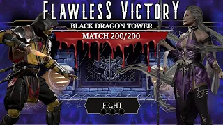 Black Dragon Tower (Reforge) 200 Battle Brutal Flawless Victory (Mortal Kombat Mobile)