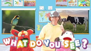What Do You See Song? Animals | Learn Some Words Series | Dream English Kids