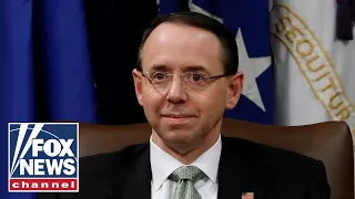 Rod Rosenstein testifies on origins of Russia probe before Senate