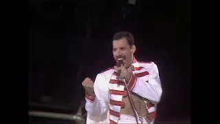 We Will Rock You - Queen Live In Wembley Stadium 12th July 1986 (4K - 60 FPS)