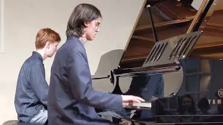 Thomas plays Meditation Jazz duet with Ian