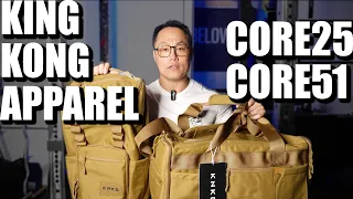 King Kong Apparel CORE25 & CORE51 First Impressions!