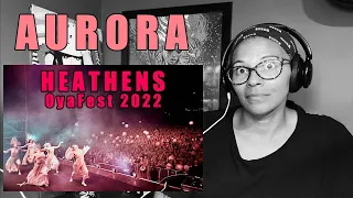 Aurora - Heathens, Oyafest 2022 | Fan Footage Reaction