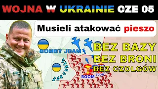 05 CZE: W SAMĄ PORĘ. Ukraińcy WYSADZILI Royjski Sprzęt i Amunicję Przed Atakiem | Wojna w Ukrainie