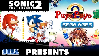 SEGA AGES Sonic The Hedgehog 2 & Puyo Puyo 2 | Launch Trailer