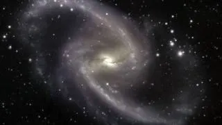 ESO: Zooming Into Spiral Galaxy NGC 1365 [720p]